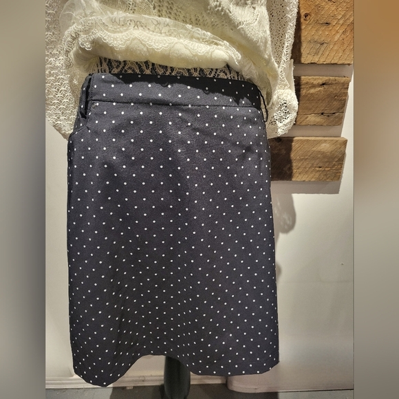 Chic Black Polka Dot Skort - Picture 1 of 6